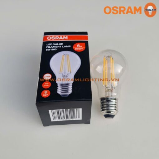 Bóng Filament Osram LDE A60 6W 827 G1